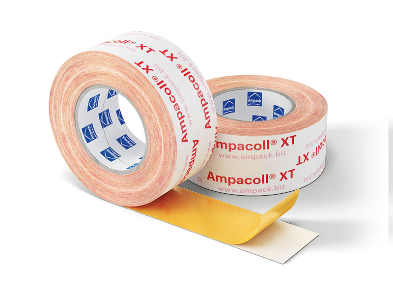 Ampacoll XT 60 – Universelles, diffusionsoffenes Tyvek-Acrylklebeband für innen und außen